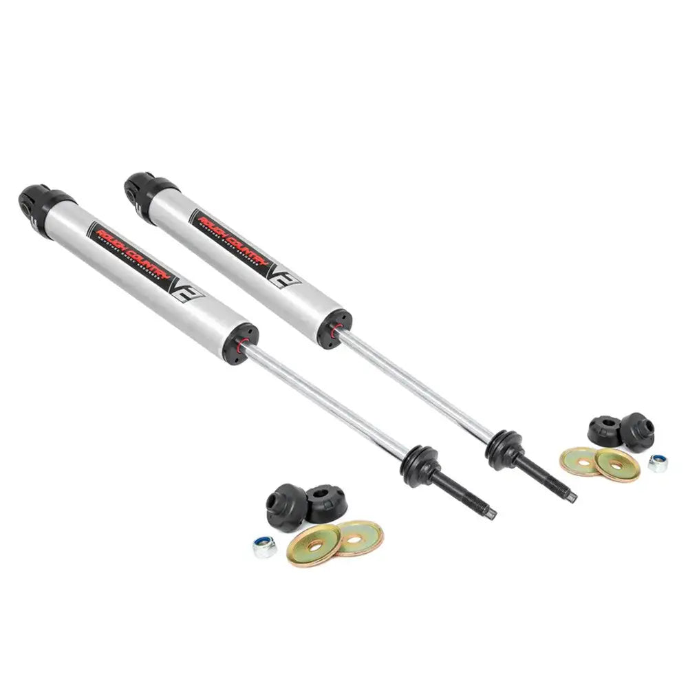 Støtdempere Gasst- Foran Rough Country Monotube V2 Løft 5’’ - Ram 3500 10-22