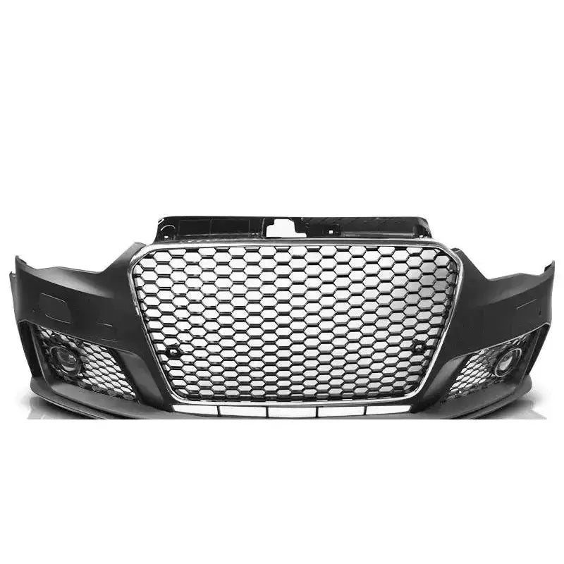 Støtfanger Audi A3 12-16 Rs3 Style Chrome Black Pdc