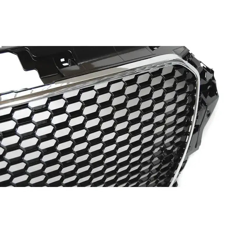 Støtfanger Audi A3 12-16 Rs3 Style Chrome Black Pdc