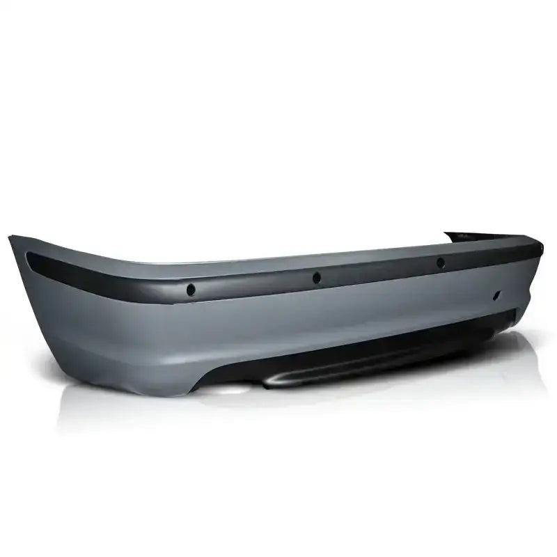 Bakfanger BMW E46 S/T 05.98-03.05 sedan M-Pack PDC med svart list og hull til sensorer.