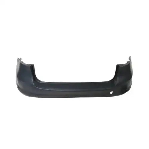 Støtfanger bak til Volkswagen Passat B7 10-15, sort plast med rundt hull, avbildet forfra mot hvit bakgrunn.