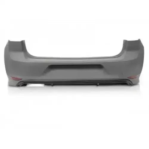 Bakfanger til VW Golf 7 R-Line Look 2013-2017 sett forfra med markerte detaljer nederst.