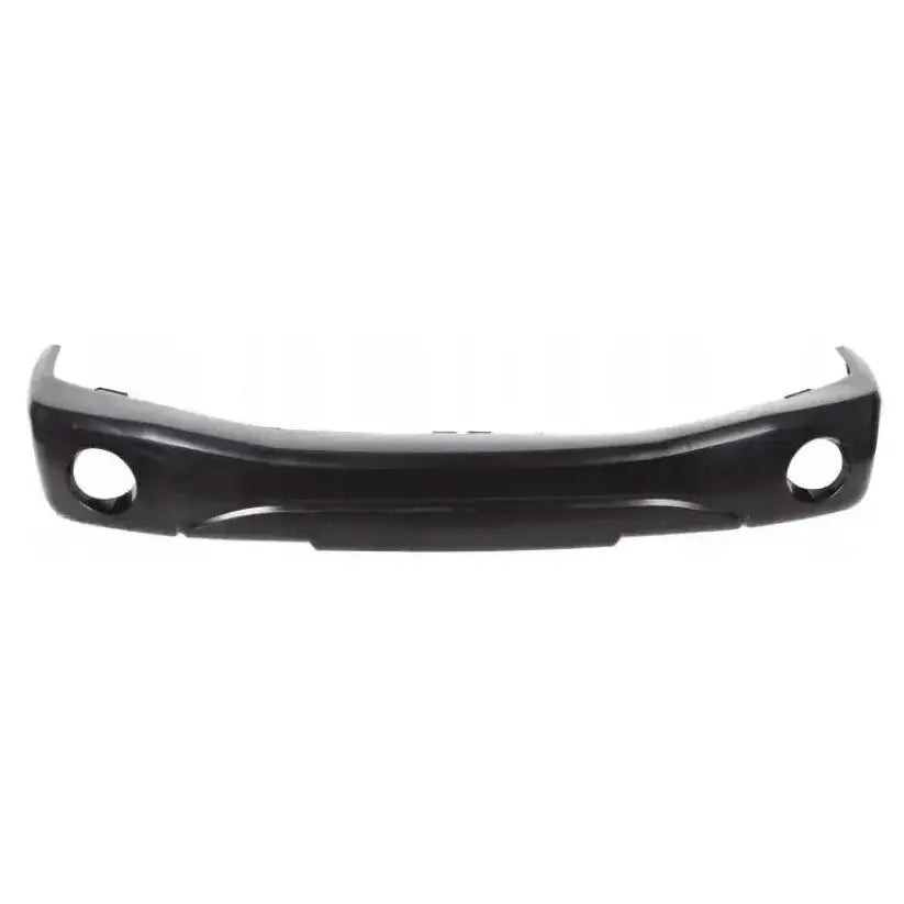 Støtfanger foran til Dodge Durango 04-07 i sort plast med to runde hull, sett rett forfra.