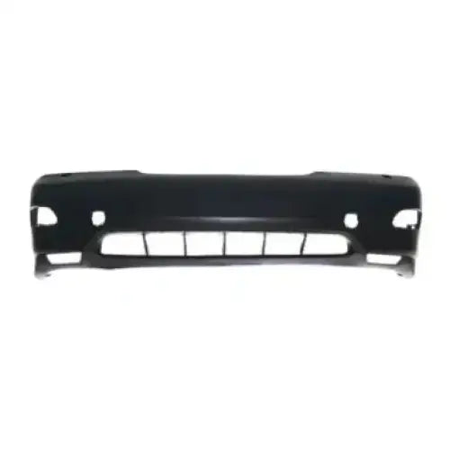 Støtfanger foran til Lexus Rx II 03-09 i svart plast med hull for lys og ventilasjon, sett forfra.