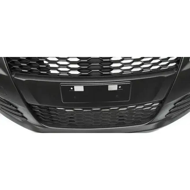 Støtfanger foran til Suzuki Swift V 10-17 Sport Style, sort plast med bikubemønster og synlige luftinntak.
