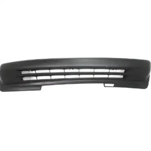 Støtfanger foran til Suzuki Vitara 88-92 i sort plast med horisontale åpninger, sett rett forfra.