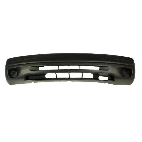 Støtfanger foran til Suzuki Vitara Grand 97-00 i sort plast, sett rett forfra med synlige luftinntak.