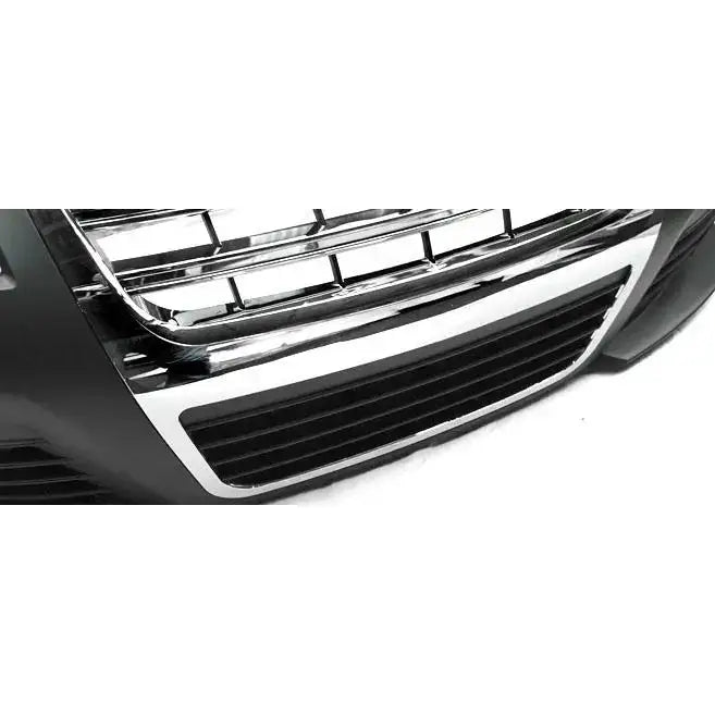 Frontfanger til Vw Passat 3BG 00-05 3C Style med sort og krom grill, horisontale lameller.