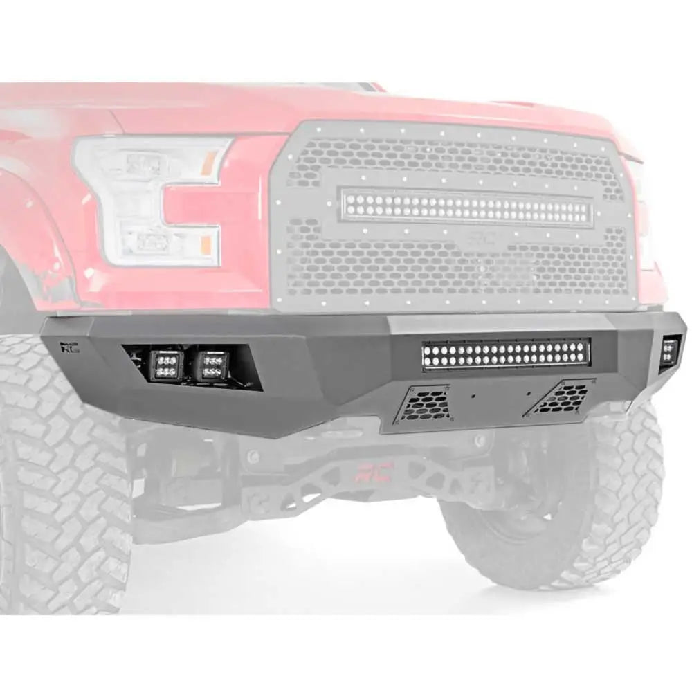 Støtfanger Front Stål med Led-belysning Rough Country 15-17 - Ford F150 15-17