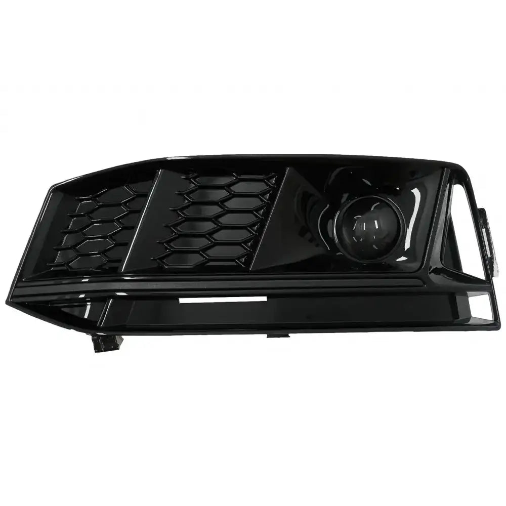 Støtfanger Nedre Griller Audi A4 B9 S-line 16-18 Rs4 Design Black Edition
