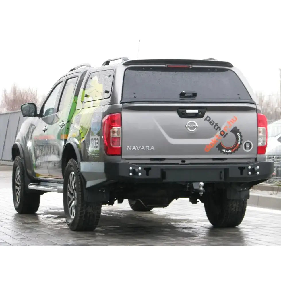 Støtfanger Stål bak - Nissan Navara D23 2016-