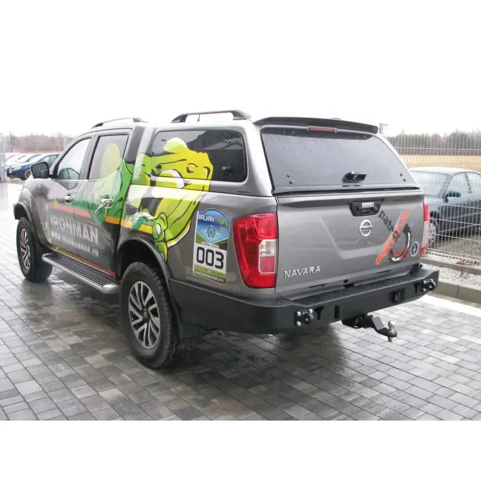 Støtfanger Stål bak - Nissan Navara D23 2016-