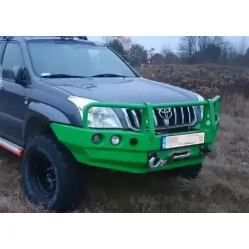 Støtfanger Stål Foran Toyota Land Cruiser J120 02-09 - med Bullbar