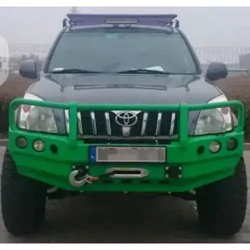 Støtfanger Stål Foran Toyota Land Cruiser J120 02-09 - med Bullbar