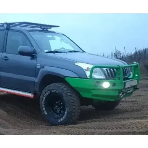 Støtfanger Stål Foran Toyota Land Cruiser J120 02-09 - med Bullbar
