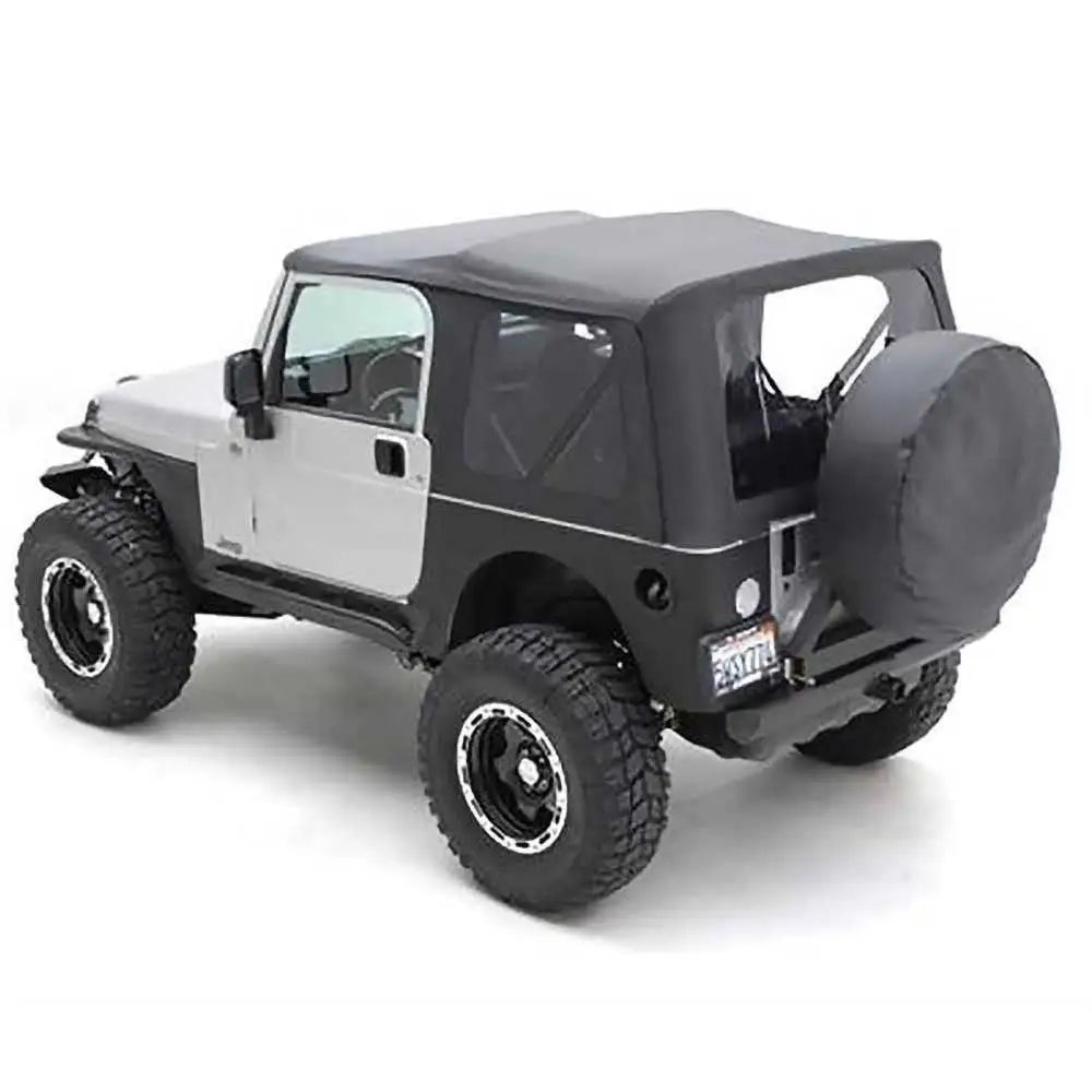 Støtfangerbeskyttelse bak Smittybilt Xrc - Jeep Cj 71-86