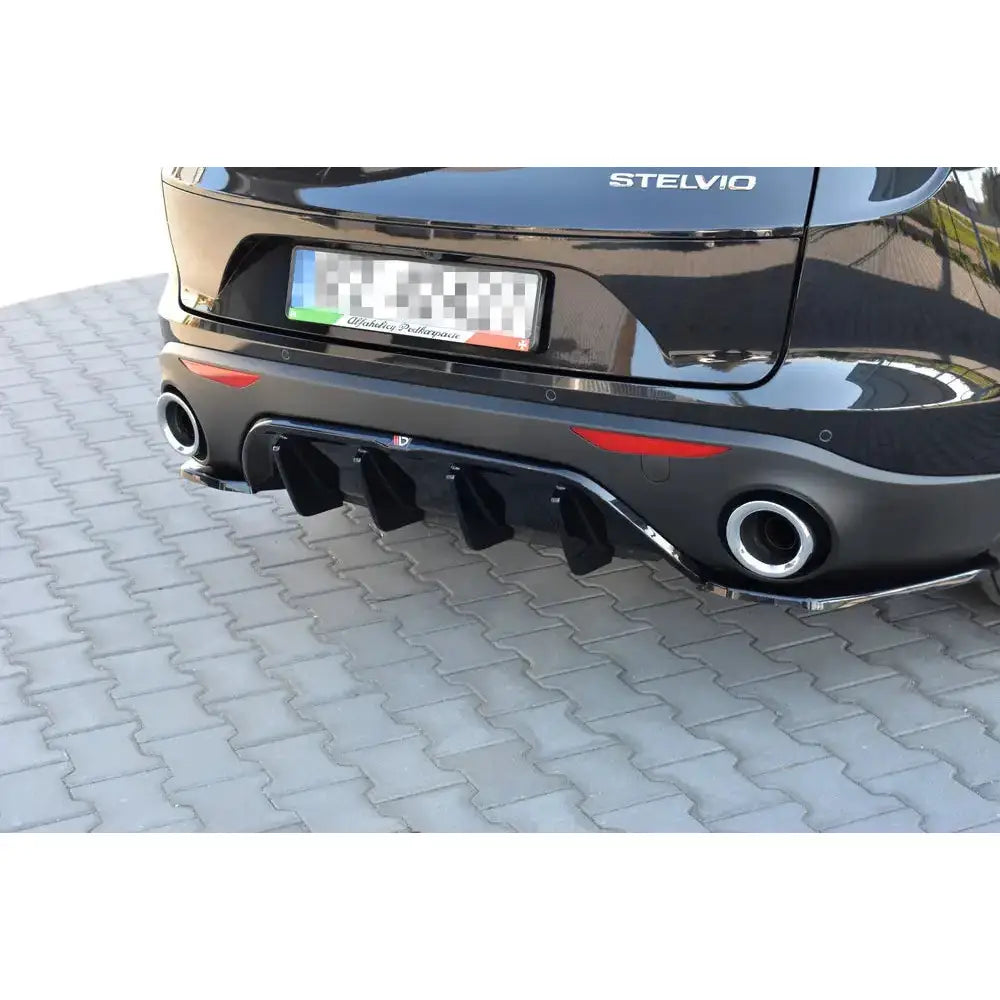 Støtfangerskjørt Valance bak Alfa Romeo Stelvio