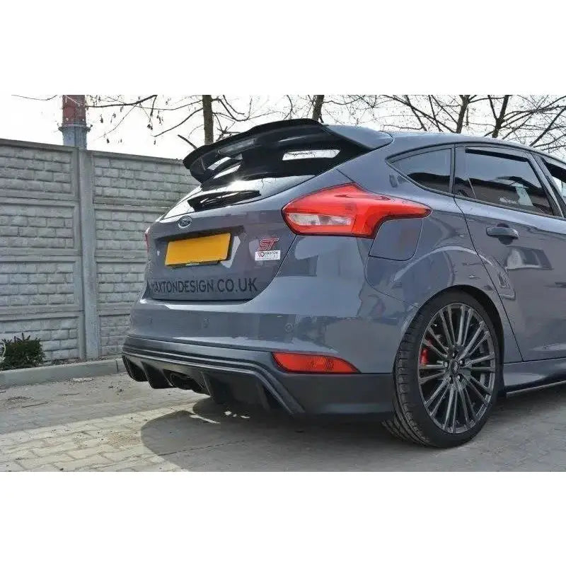 Støtfangerskjørt Valance bak Ford Focus St Mk3 (facelift) Rs-look