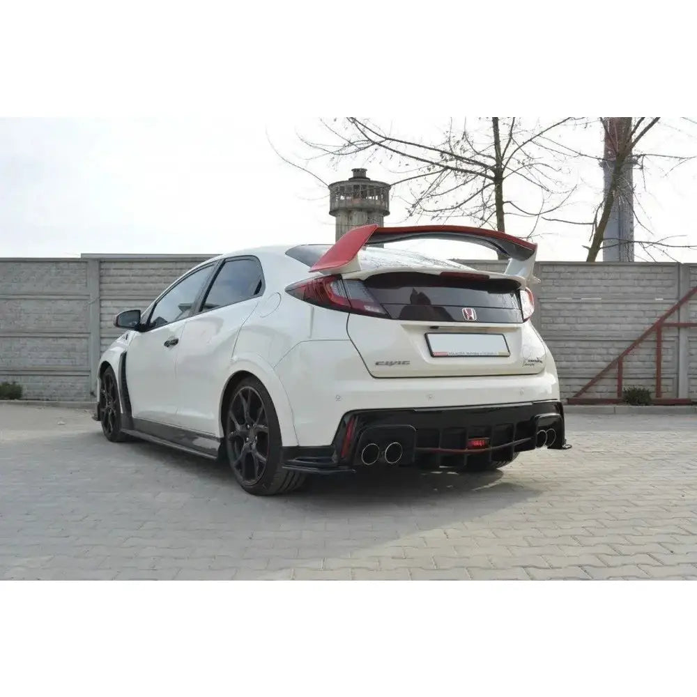 Støtfangerskjørt Valance bak Honda Civic Ix Type r