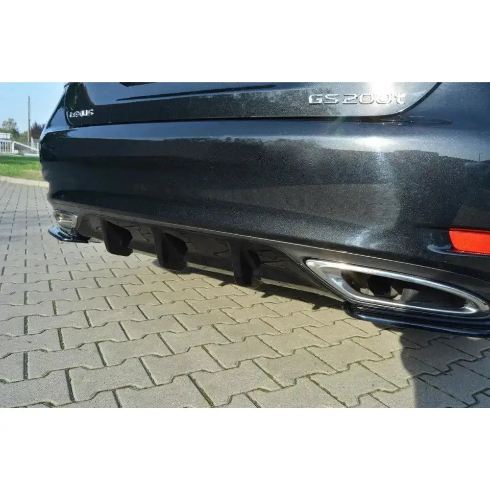 Støtfangerskjørt Valance bak Lexus Gs Mk4 Facelift t