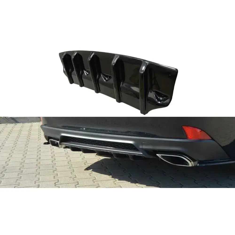 Støtfangerskjørt Valance bak Lexus Is Mk3 Facelift t