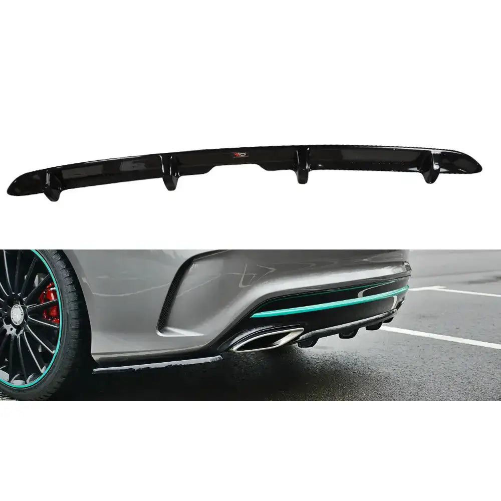 Støtfangerskjørt Valance bak Mercedes-benz Cla C117 Amg-line Facelift