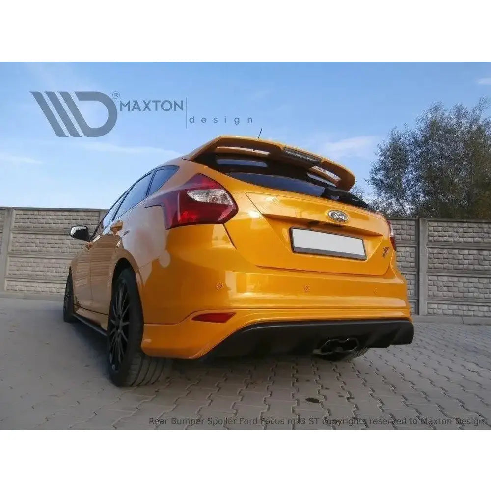 Støtfangerskjørt Valance bak Rs2015 Look Ford Focus Mk3 St (preface)