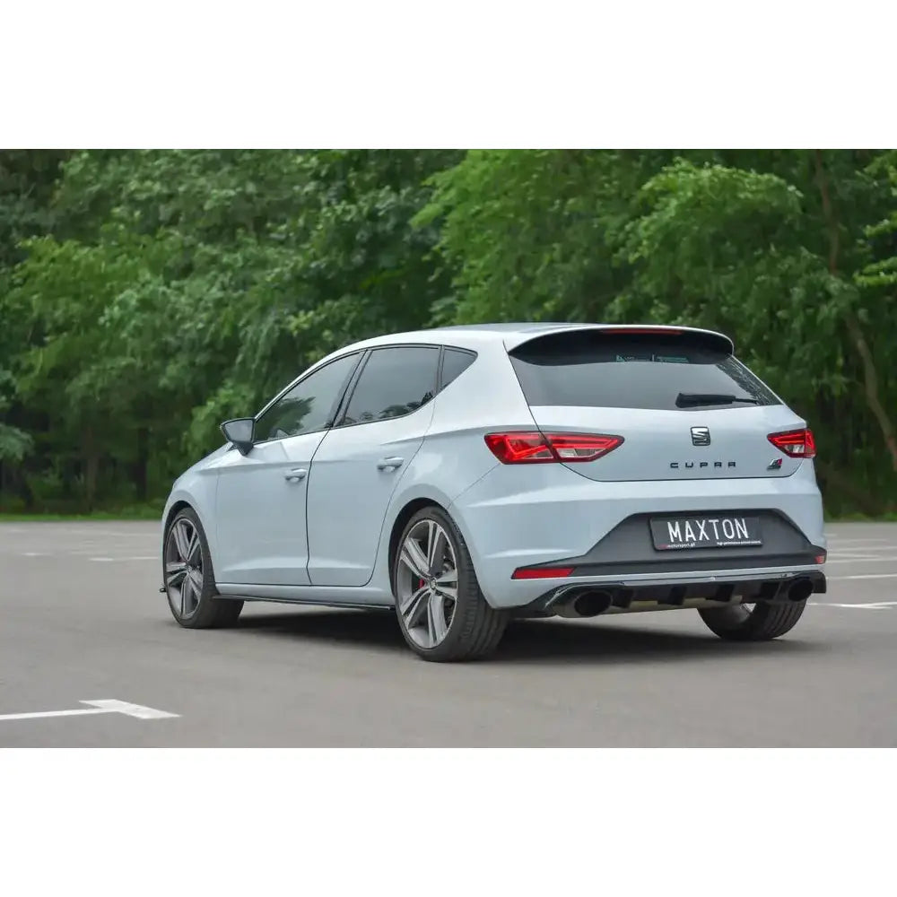 Støtfangerskjørt Valance bak Seat Leon Iii Cupra