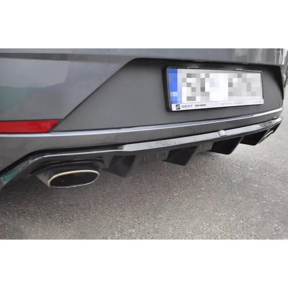 Støtfangerskjørt Valance bak Seat Leon Mk3 Cupra Facelift