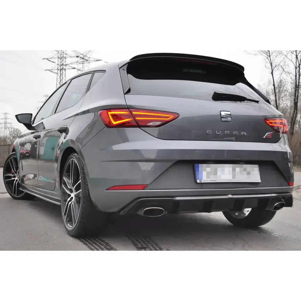 Støtfangerskjørt Valance bak Seat Leon Mk3 Cupra Facelift