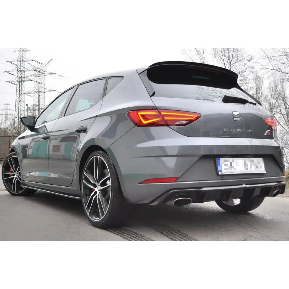 Støtfangerskjørt Valance bak Seat Leon Mk3 Cupra Facelift