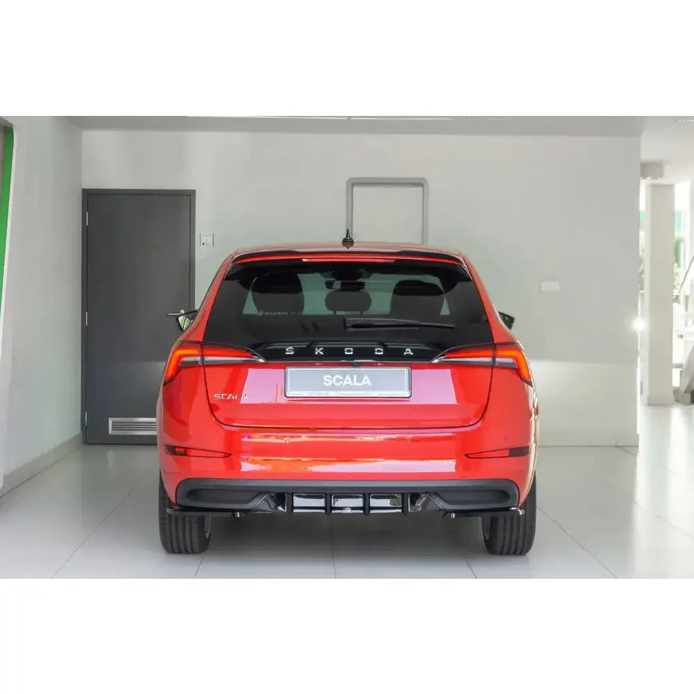 Støtfangerskjørt Valance bak Skoda Scala
