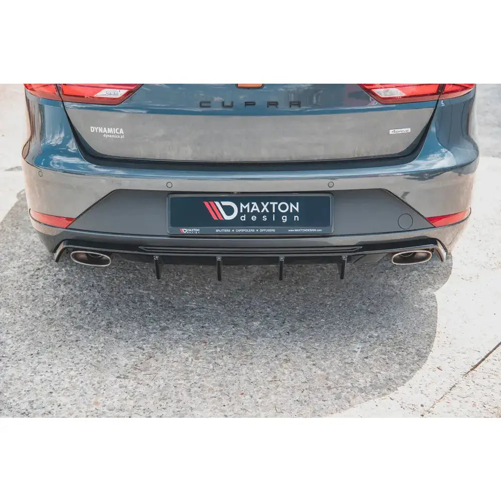 Støtfangerskjørt Valance bak V.2 Seat Leon Cupra St Mk3 Fl