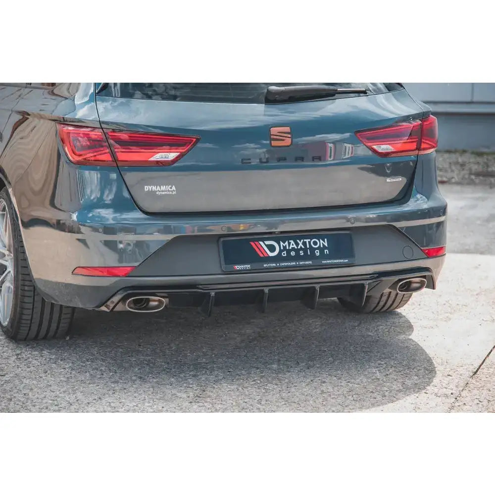 Støtfangerskjørt Valance bak V.2 Seat Leon Cupra St Mk3 Fl
