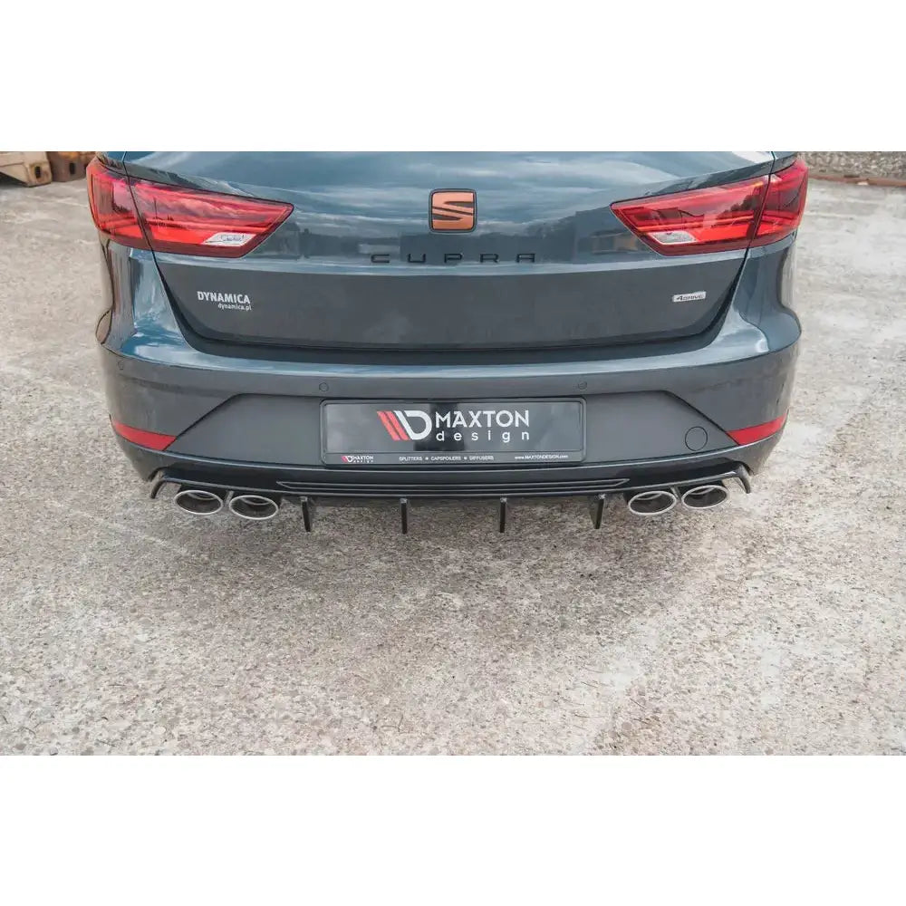 Støtfangerskjørt Valance bak V.3 Seat Leon Cupra St Mk3 Fl