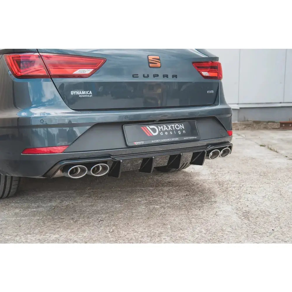 Støtfangerskjørt Valance bak V.3 Seat Leon Cupra St Mk3 Fl