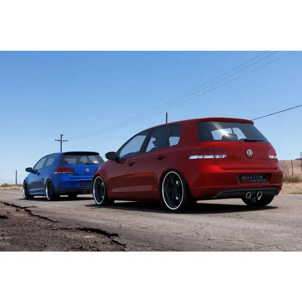 Støtfangerskjørt Valance bak Vw Golf v R32 Look for Vw Golf