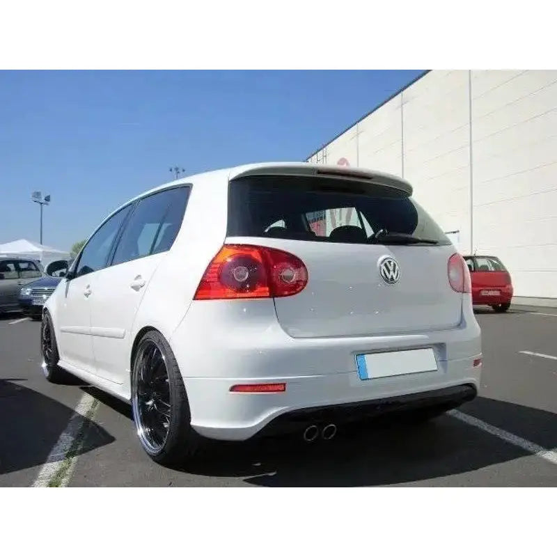 Støtfangerskjørt Valance bak Vw Golf v R32 (with 1 Exhaust Hole for Gti Exhaust)
