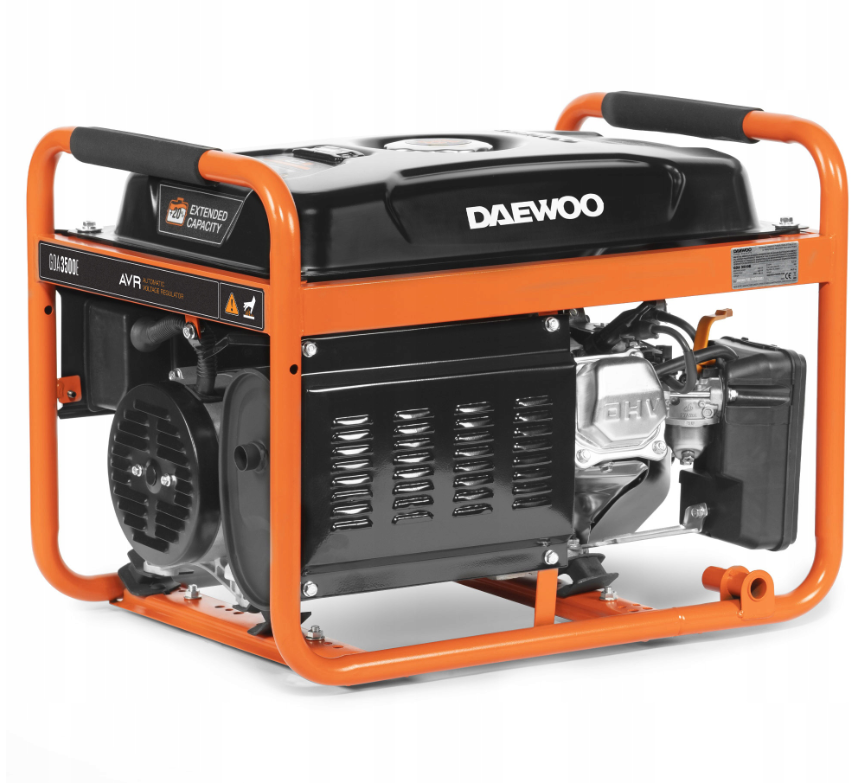 Strømaggregat Daewoo GDA 3500E 3,2 kW med el-start (AVR, 230V)