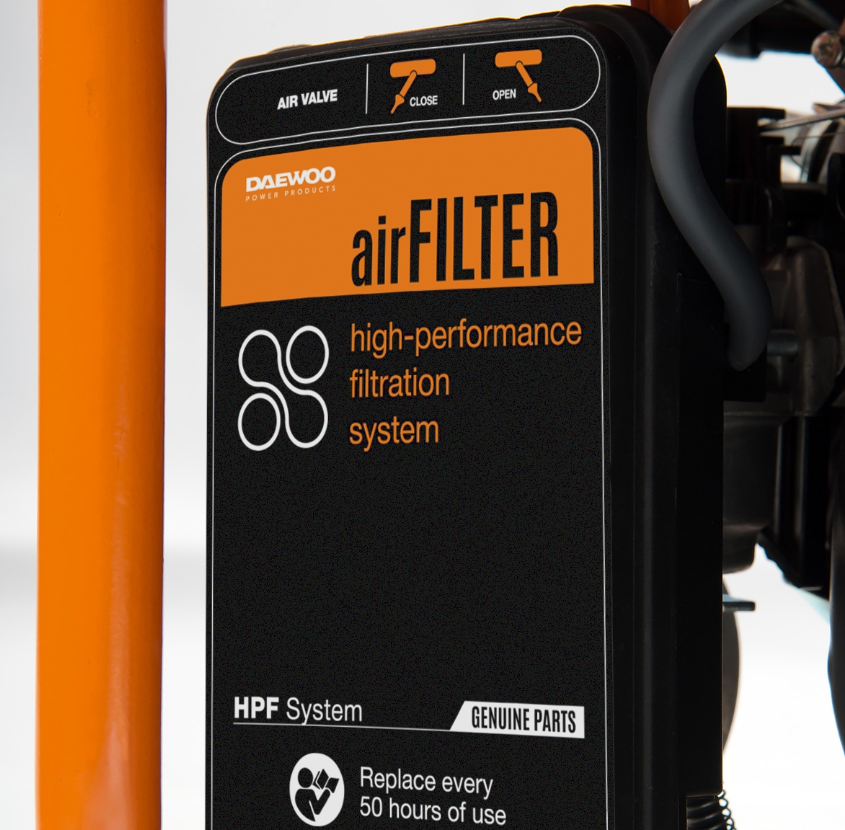 Strømaggregat Daewoo GDA 3500E 3,2 kW med el-start (AVR, 230V)