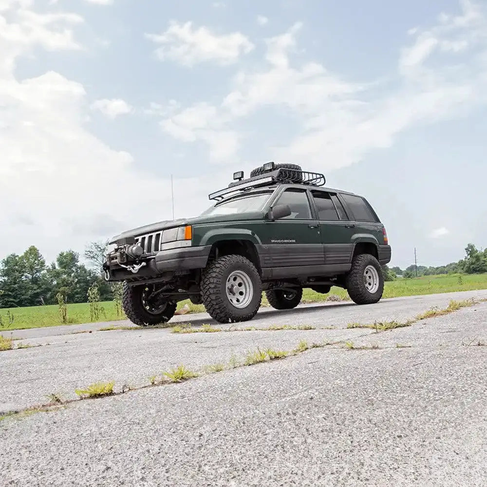 Styling Sett for Led-list 50’’ over Frontruten - Jeep Grand Cherokee Zj 93-98