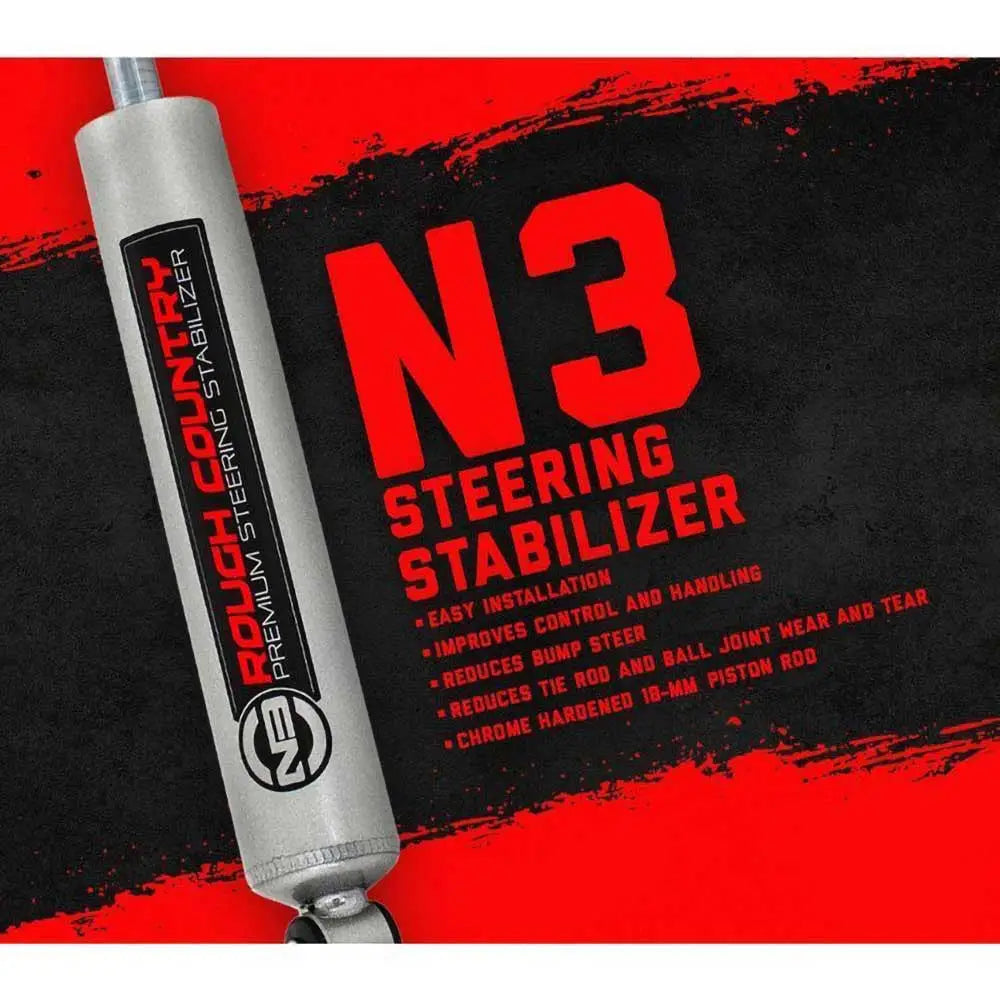 Styrestabilisator Rough Country N3 Premium - Dodge Ram 2500 94-02