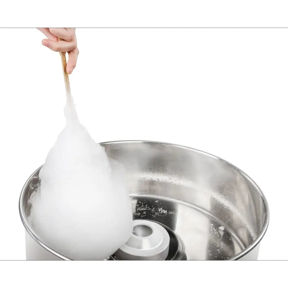 Suikerspinnmaskin med Beskyttelseshette 52cm