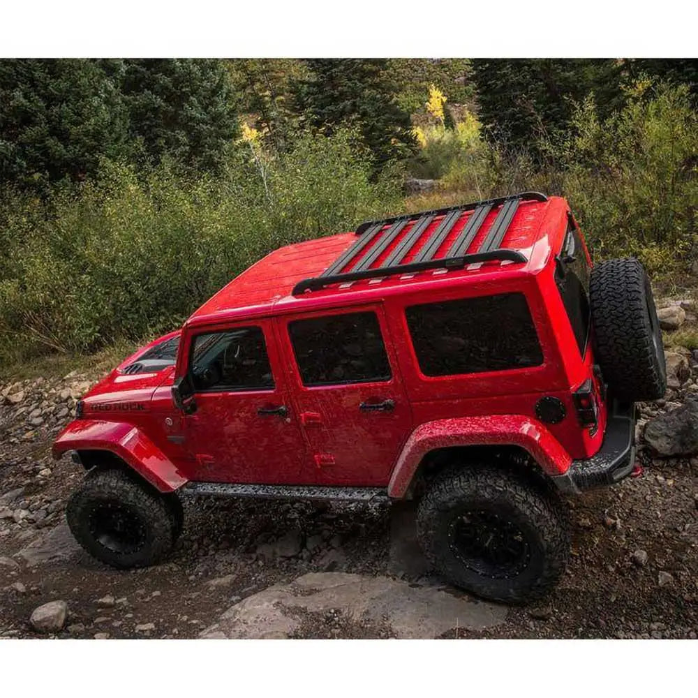 Svart Teraflex Nebo Takstativ Lister - Jeep Wrangler Jk 4 d 07-18