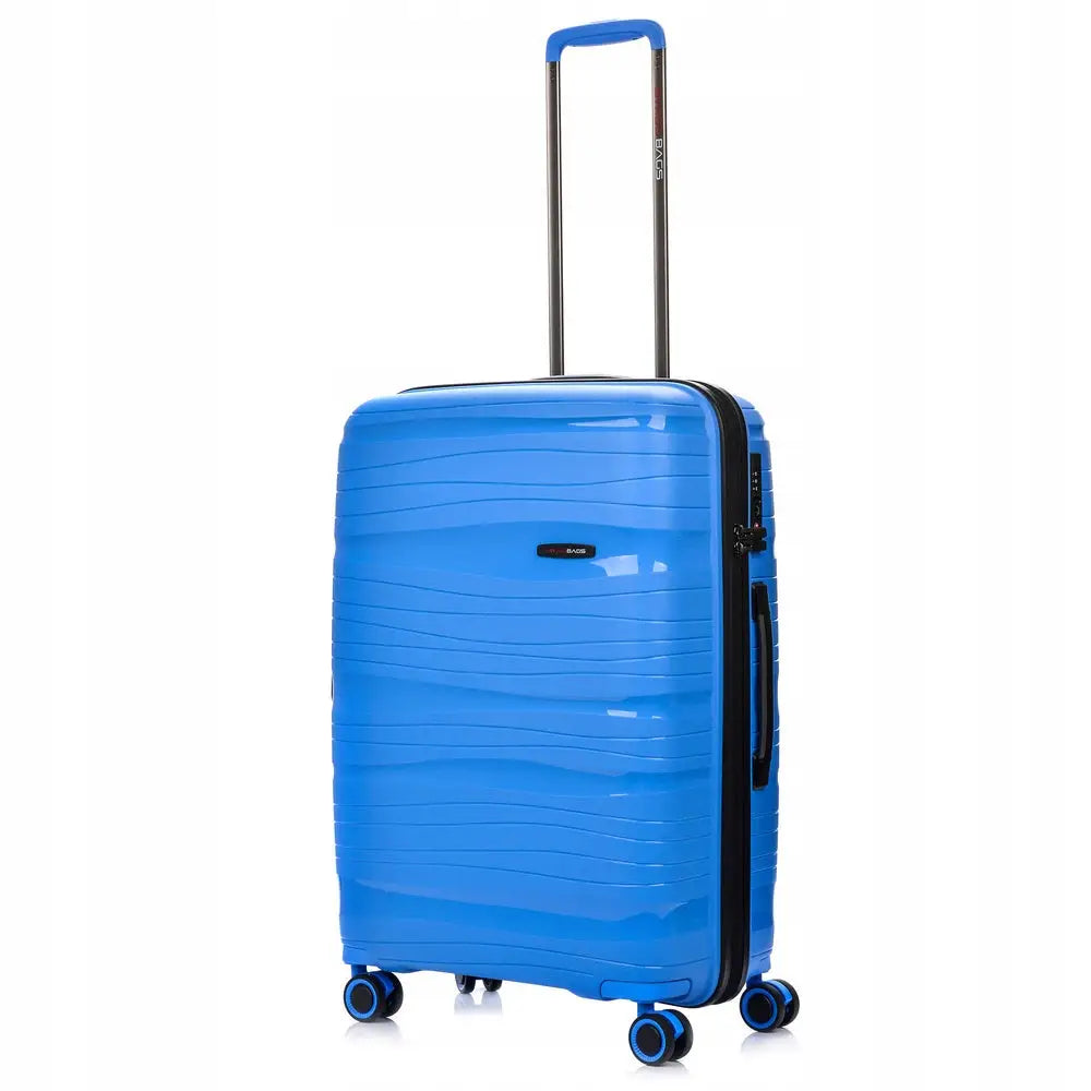 Swissbags Mellomstor Koffert med 360 Graders Hjul og Tsa-lås 67cm