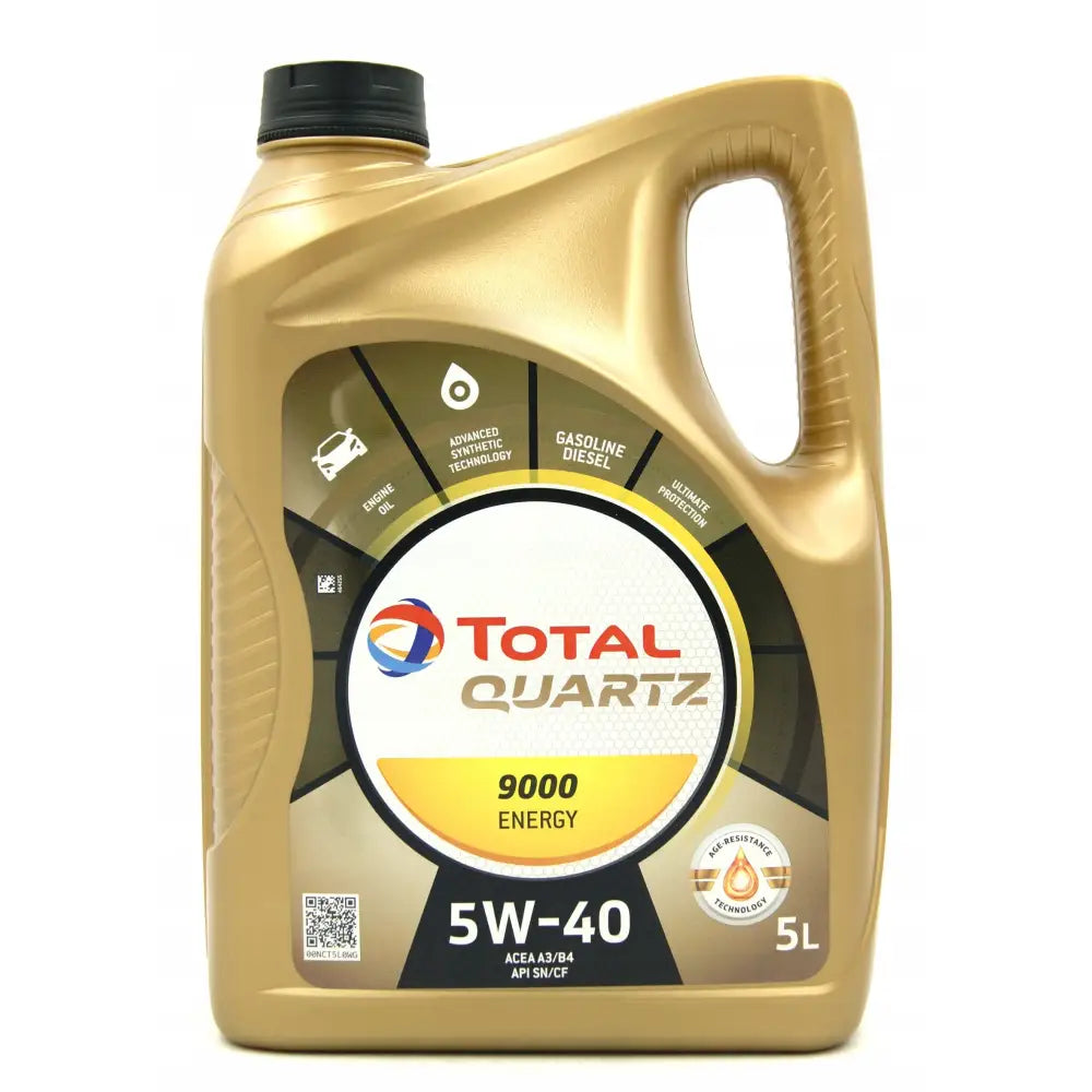 Syntetisk Olje Total Quartz 9000 Energy 5l 5w-40