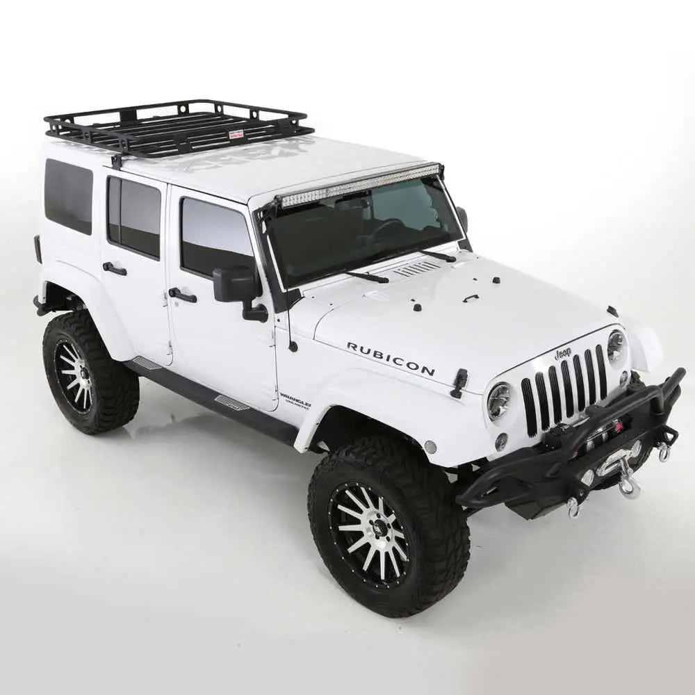Ta det beste - Takstativ med Smittybilt Defender-montering - Jeep Wrangler Jk 4 d 07-18.