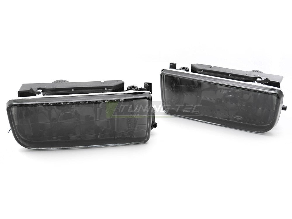 Tåkelys i smoke-utførelse for BMW E36 1990–1999 nærbilde