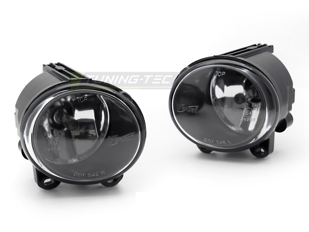 Tåkelys klart glass BMW 5-Serie F10 F11 2010–2016 sett forfra
