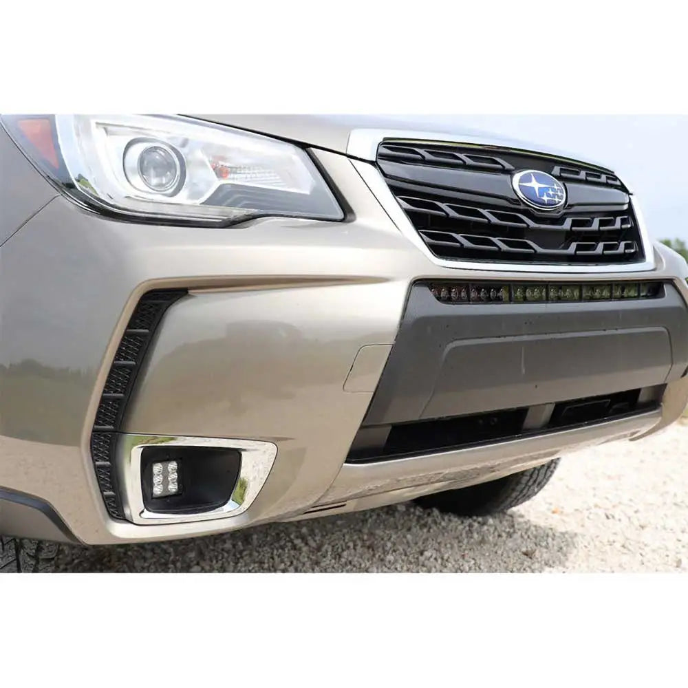 Tåkelys Cree Led 2’’ Spot Beam med Festeanordning Rough Country Black Series - Subaru Forester 14-18